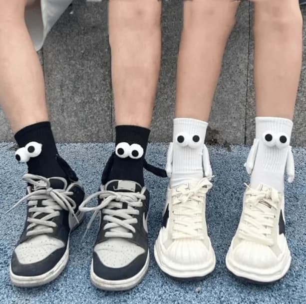 Holding Hands Socks — view 2 Holding Hands Socks — view 2