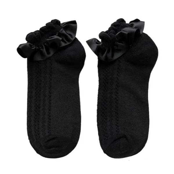 Like a Doll Ruffle Socks — view 1 Like a Doll Ruffle Socks — view 1