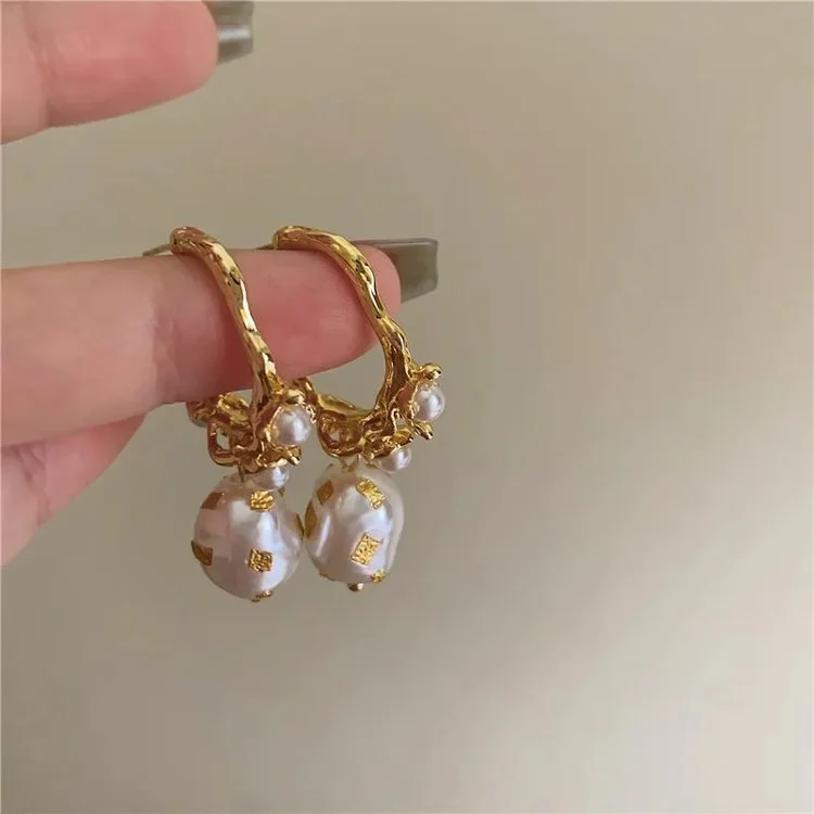 Vintage Style Renaissance Earrings — view 2 Vintage Style Renaissance Earrings — view 2