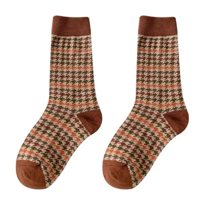 Geometry Pattern Socks — view 1 Geometry Pattern Socks — view 1