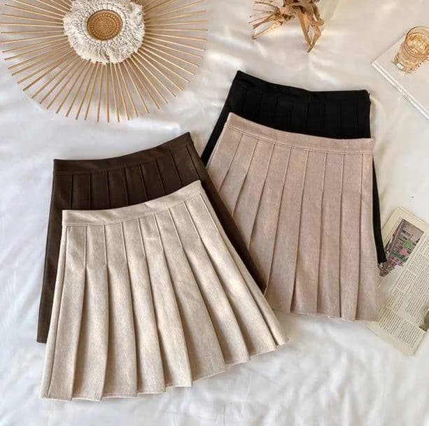 Brown College Skirt — view 3 Brown College Skirt — view 3
