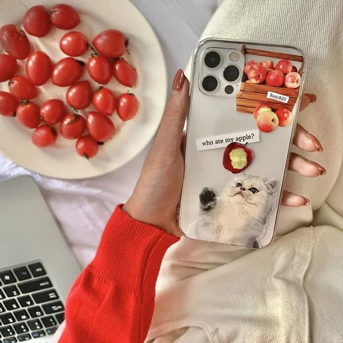 Who Ate My Apple iPhone Case — view 2 Who Ate My Apple iPhone Case — view 2