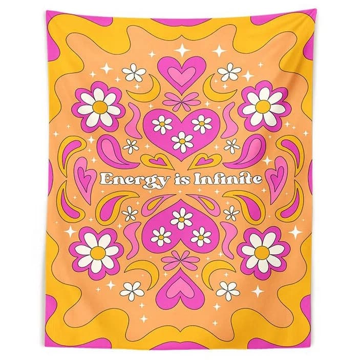 Energy is Infinite Aesthetic Tapestry — view 1 Energy is Infinite Aesthetic Tapestry — view 1