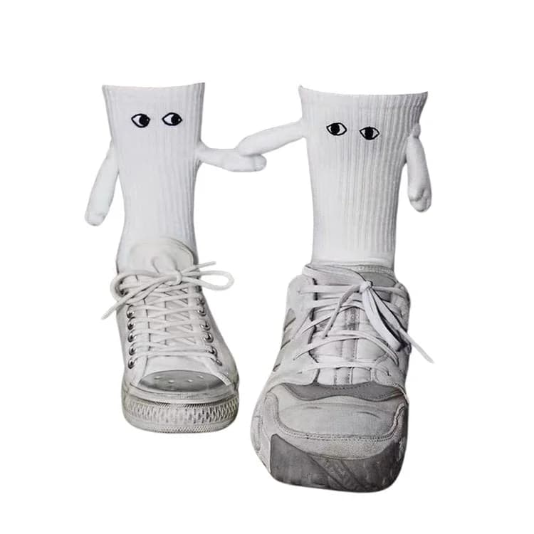 Embroidery Hand Holding Socks — view 1 Embroidery Hand Holding Socks — view 1