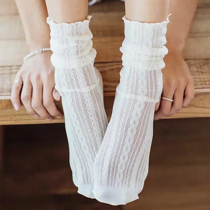 VIntage Lace Socks — view 1 VIntage Lace Socks — view 1