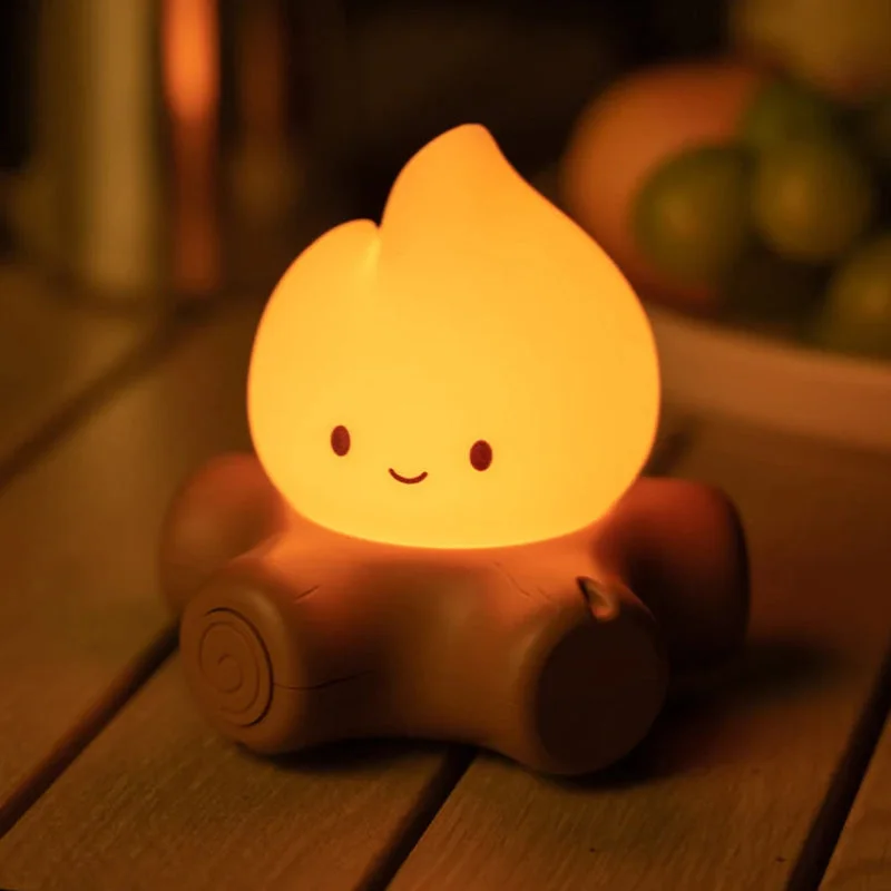 Campfire Night Light With White Noise — view 2 Campfire Night Light With White Noise — view 2