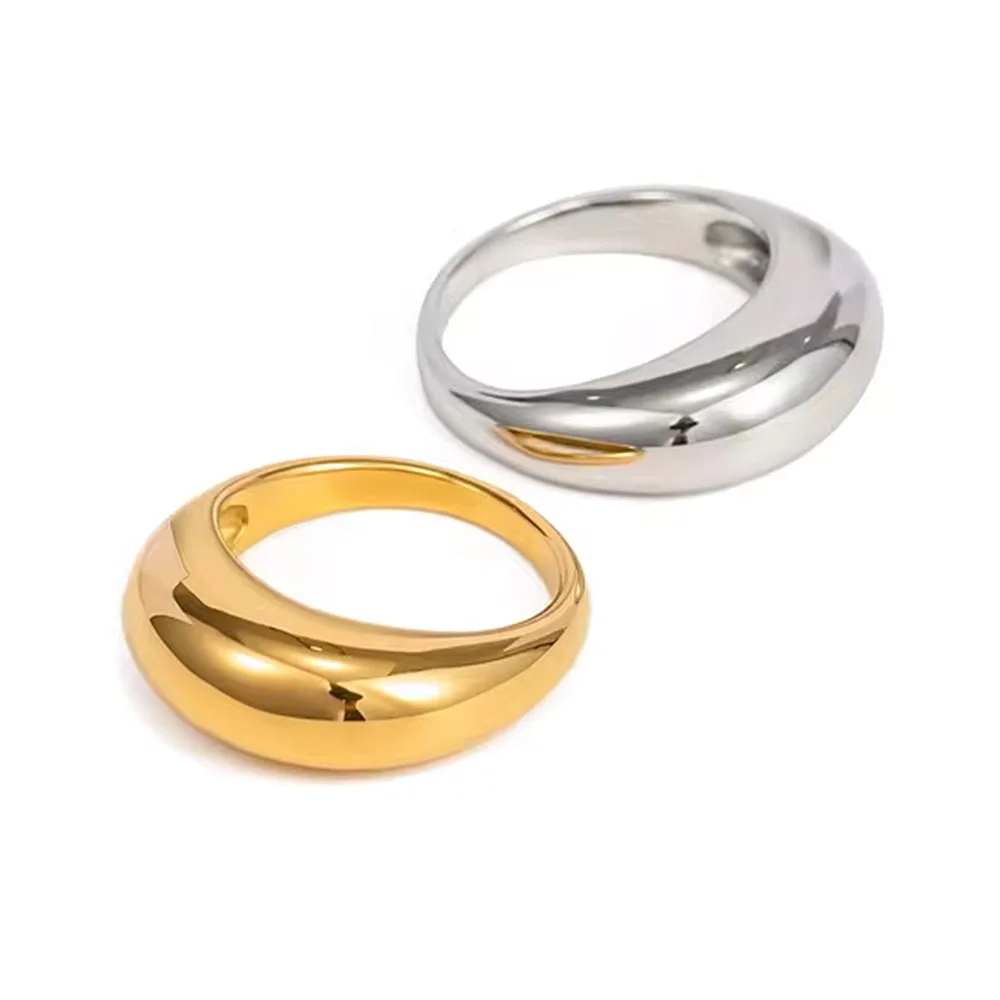 Minimalist Aesthetic Couple Rings — view 1 Minimalist Aesthetic Couple Rings — view 1