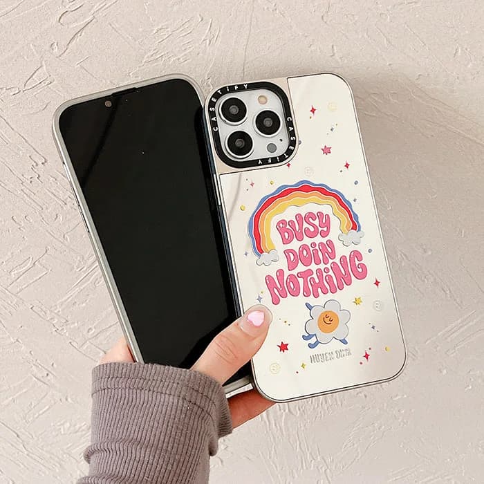 Busy Doin' Nothing iPhone Case — view 2 Busy Doin' Nothing iPhone Case — view 2