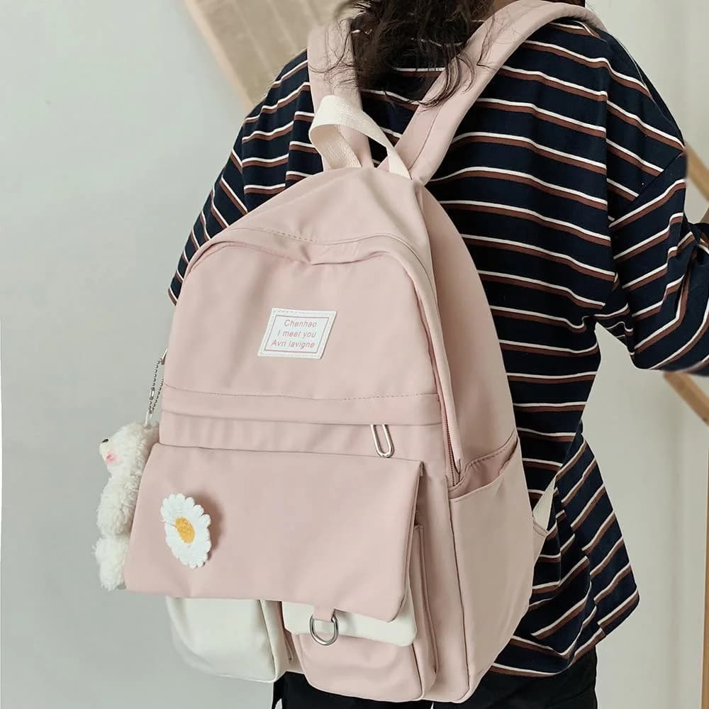 Kawaii Daisy Backpack — view 1 Kawaii Daisy Backpack — view 1