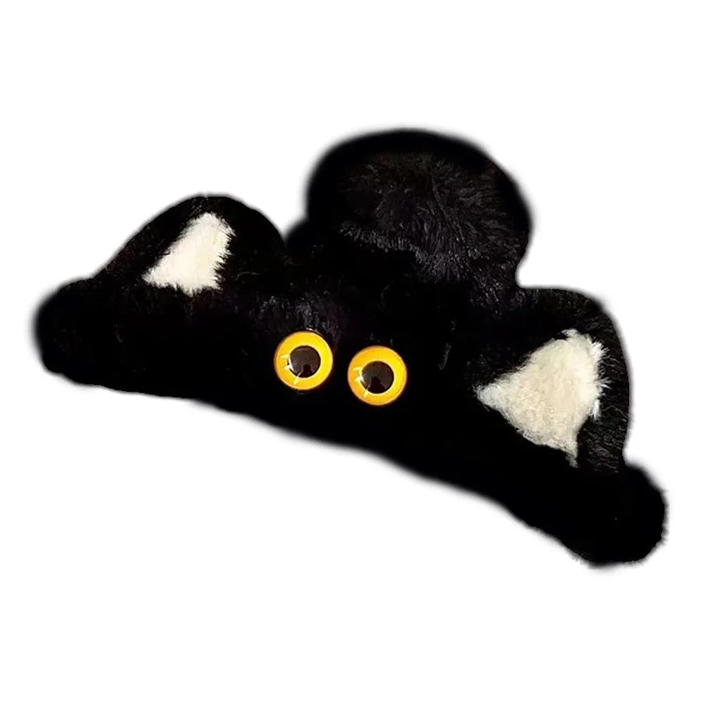 Black Cat Hair Claw — view 1 Black Cat Hair Claw — view 1