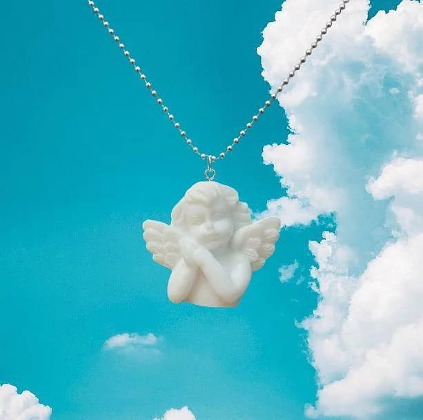 Baby Cupid Necklace — view 1 Baby Cupid Necklace — view 1