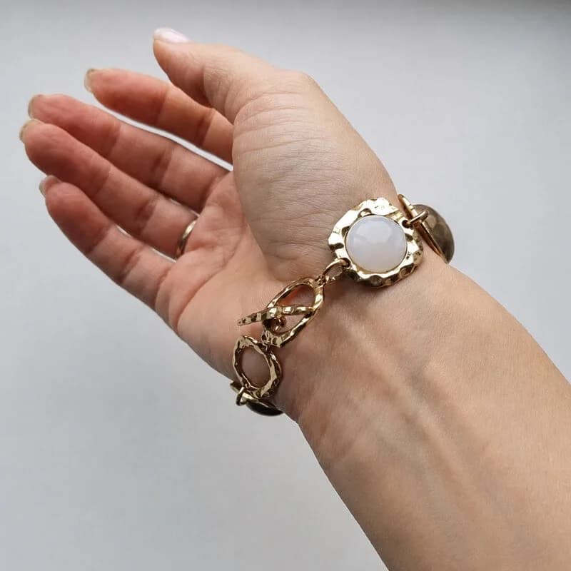 Y2K Vintage Stone Bracelet — view 2 Y2K Vintage Stone Bracelet — view 2