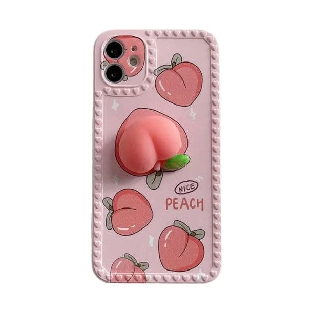 Peach Squishy IPhone Case — view 2 Peach Squishy IPhone Case — view 2