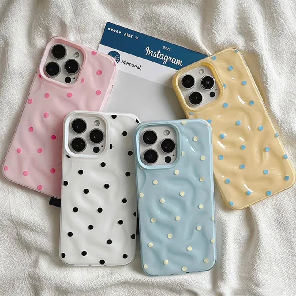 Candy Polka Dot iPhone Case — view 2 Candy Polka Dot iPhone Case — view 2