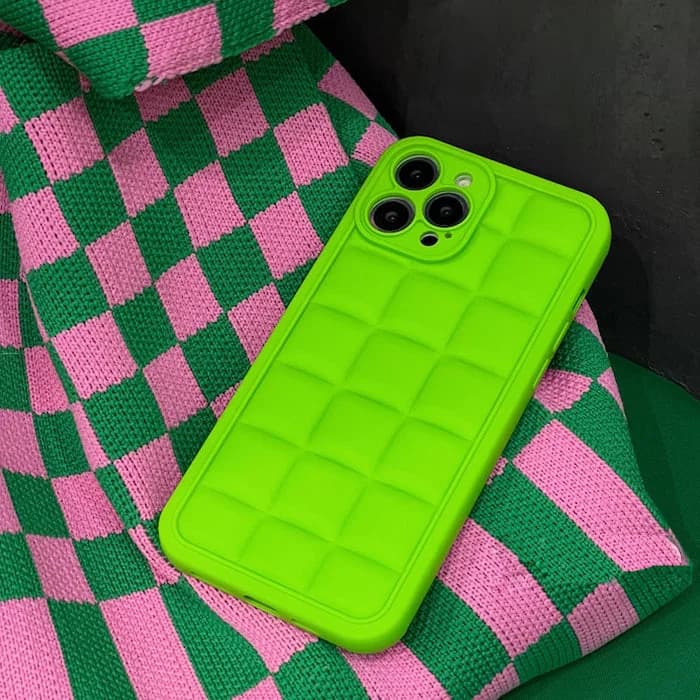 Neon Puffer iPhone Case — view 2 Neon Puffer iPhone Case — view 2