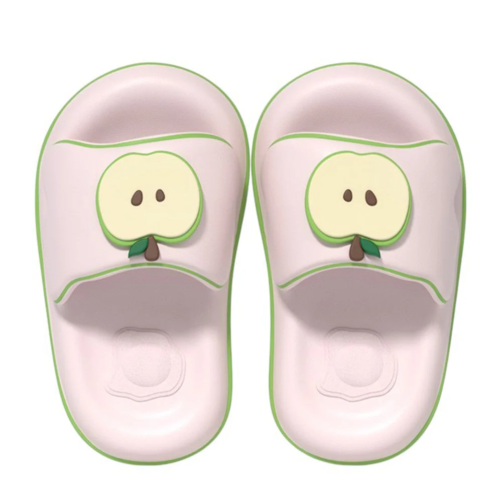 3D Apple Slide Slippers — view 2 3D Apple Slide Slippers — view 2