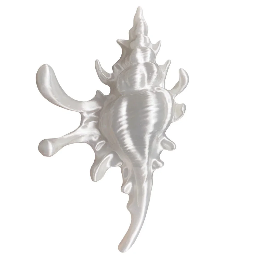 Mermaid Seashell Pearl Hair Claw — view 2 Mermaid Seashell Pearl Hair Claw — view 2