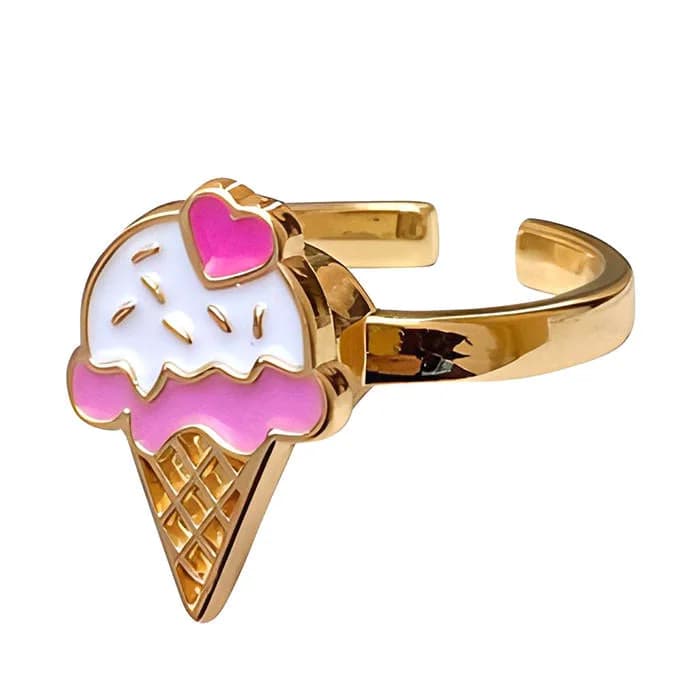 Ice Cream Anxiety Spin Ring 🍧 — view 1 Ice Cream Anxiety Spin Ring 🍧 — view 1