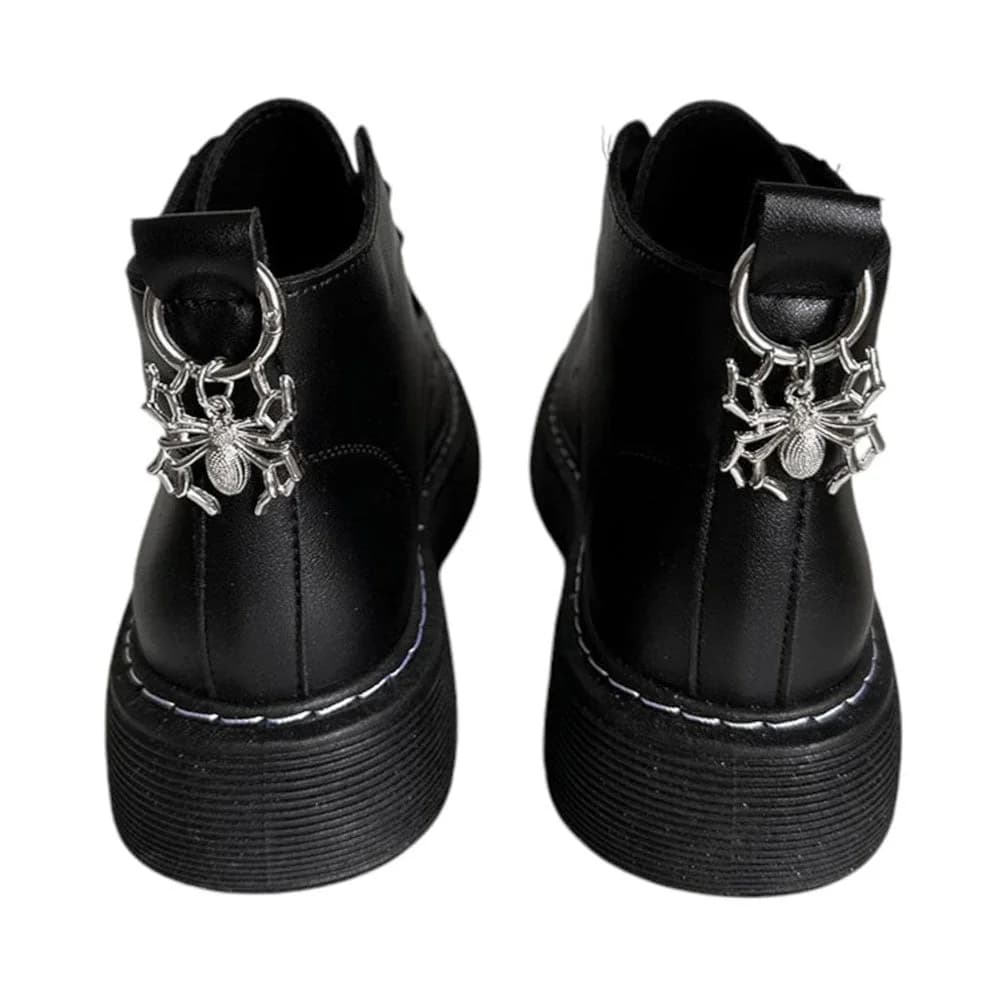 Spider Pendant Boot Charms — view 1 Spider Pendant Boot Charms — view 1