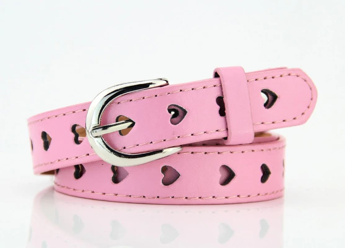 Heart-Shaped Eyelet Waist Belt — view 1 Heart-Shaped Eyelet Waist Belt — view 1