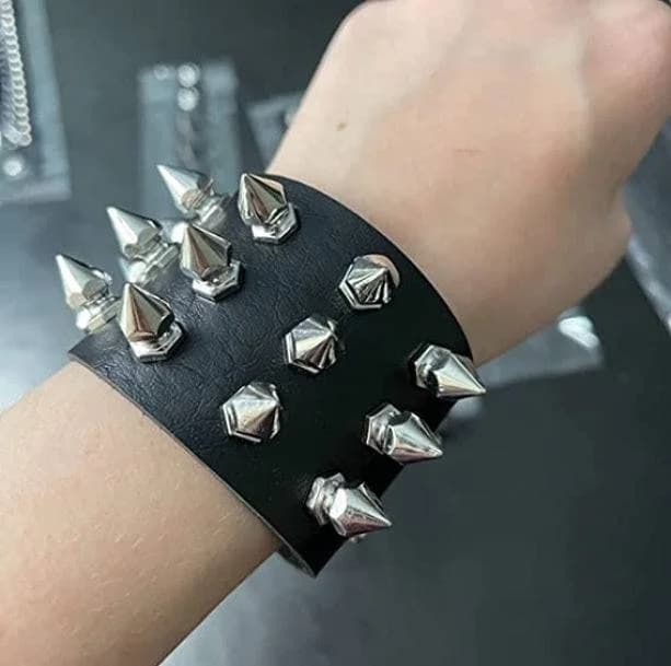 Grunge Spiky Bracelet — view 1 Grunge Spiky Bracelet — view 1
