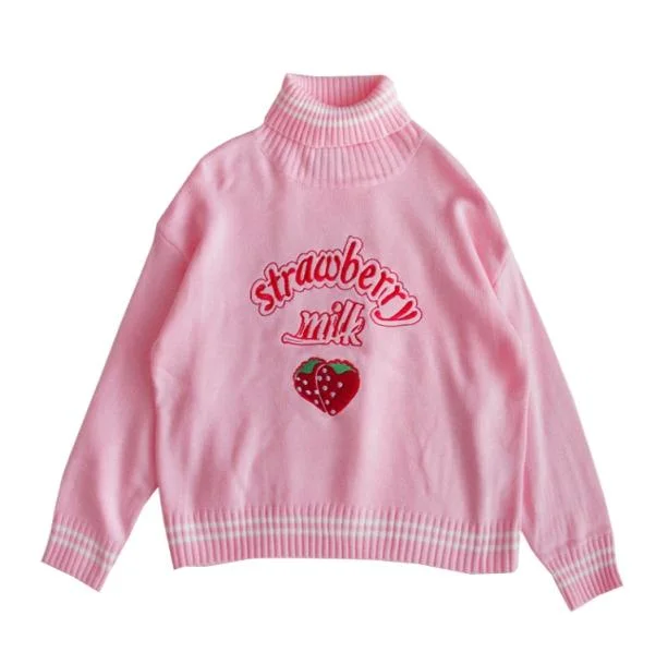 Strawberry Milk Sweater — view 1 Strawberry Milk Sweater — view 1