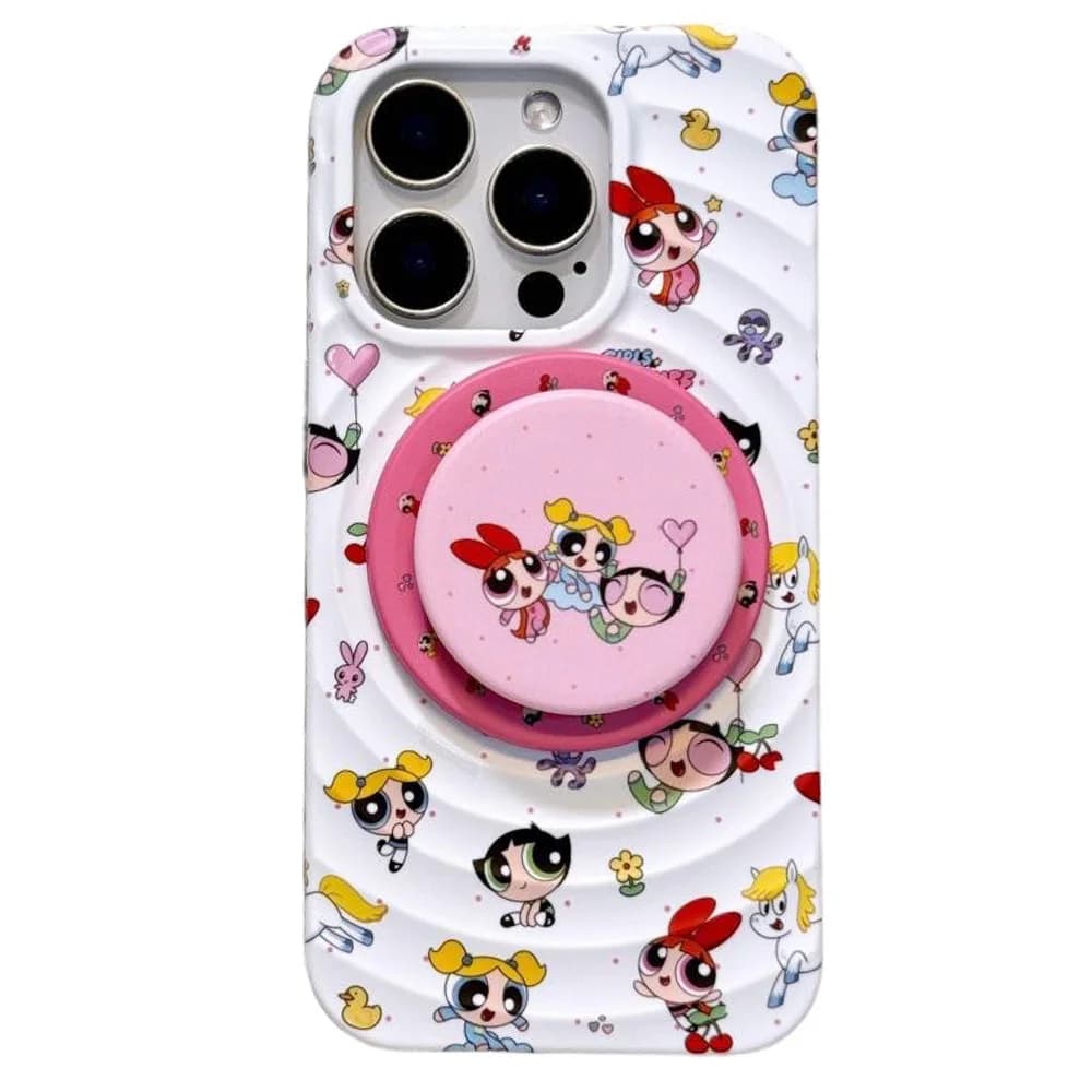 Y2K Cartoon iPhone Case with Grip — view 1 Y2K Cartoon iPhone Case with Grip — view 1
