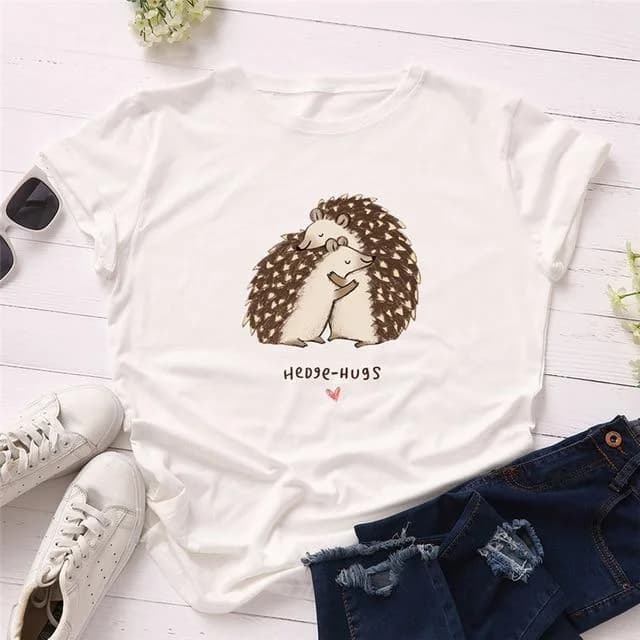 Hedge-Hugs T-Shirt — view 2 Hedge-Hugs T-Shirt — view 2