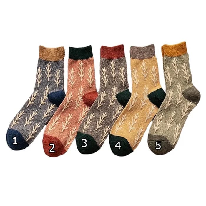 Forest Fairy Socks — view 2 Forest Fairy Socks — view 2