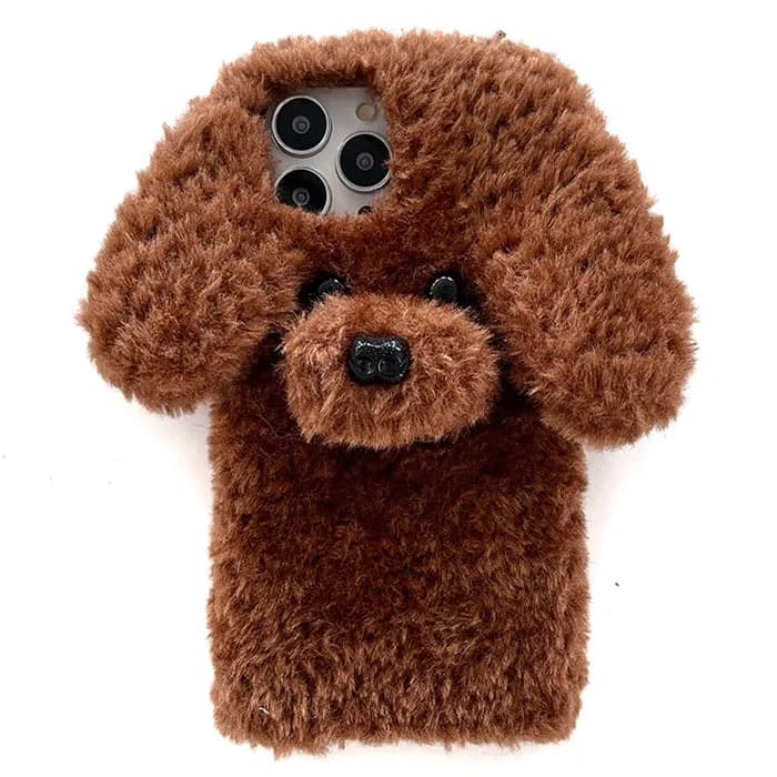 Dog Fluffy iPhone Case — view 1 Dog Fluffy iPhone Case — view 1
