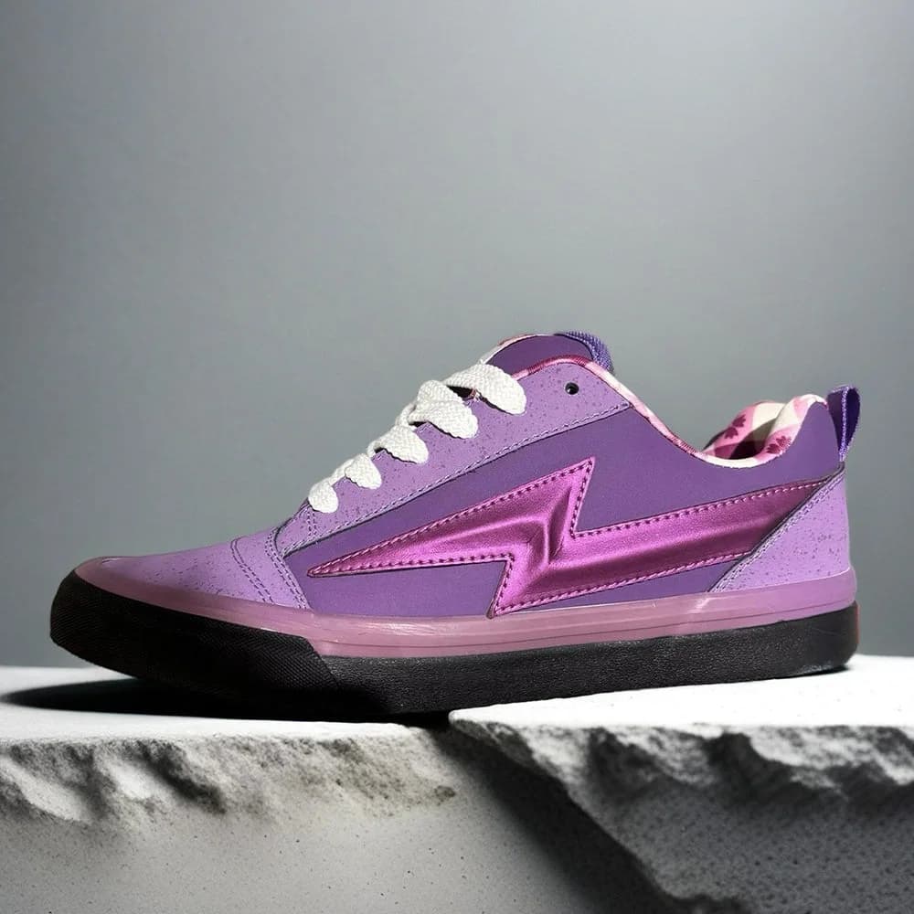 Violet Lightning Low-Top Sneakers — view 2 Violet Lightning Low-Top Sneakers — view 2