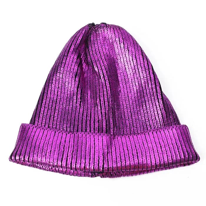 Sequined Disco Beanie — view 2 Sequined Disco Beanie — view 2