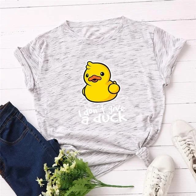 I Don't Give A Duck T-Shirt — view 2 I Don't Give A Duck T-Shirt — view 2