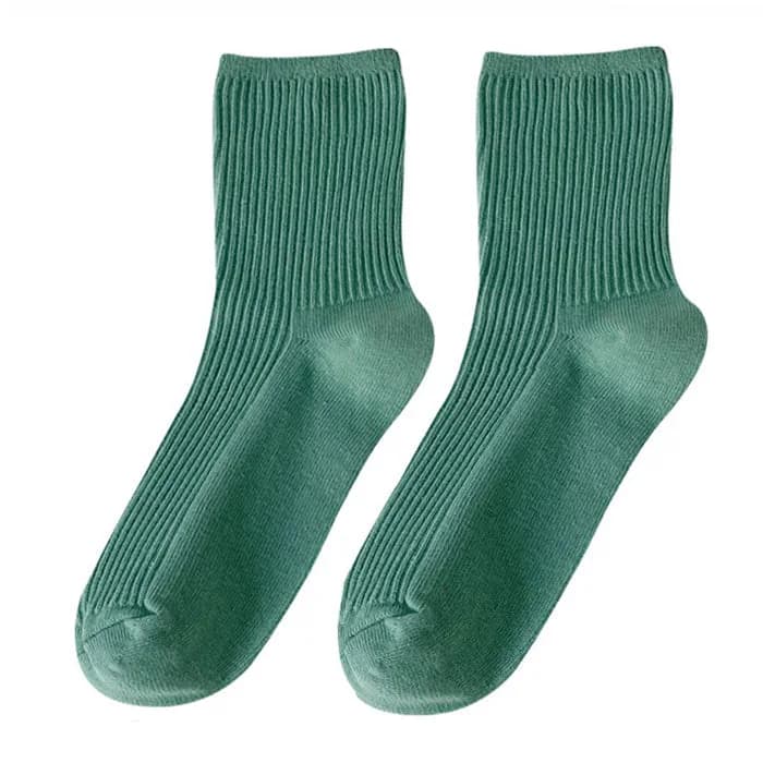 Sage Green Socks — view 1 Sage Green Socks — view 1