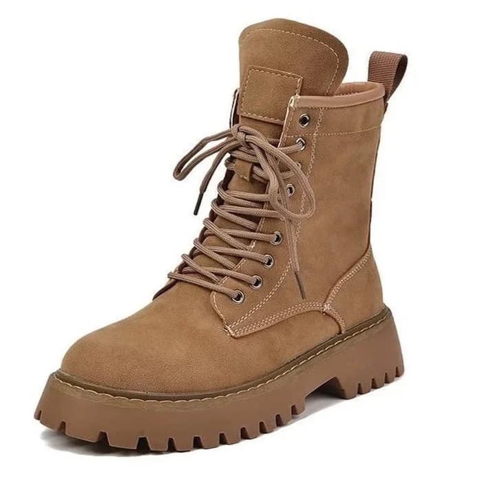 Hanover Faux Suede Boots — view 2 Hanover Faux Suede Boots — view 2