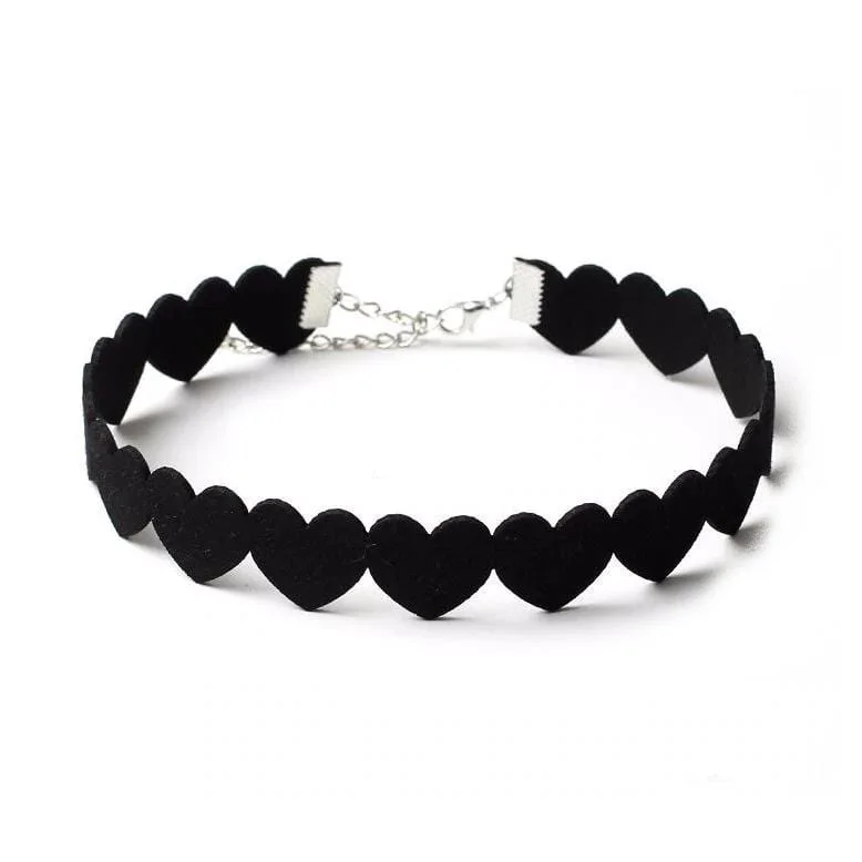 Aesthetic Heart Choker — view 1 Aesthetic Heart Choker — view 1