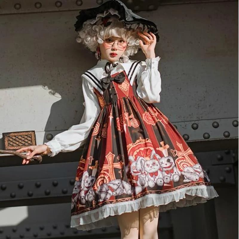 Steampunk Macabre Dress — view 3 Steampunk Macabre Dress — view 3