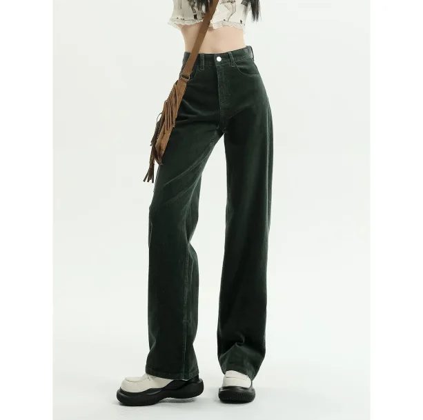High Waist Corduroy Pants — view 3 High Waist Corduroy Pants — view 3