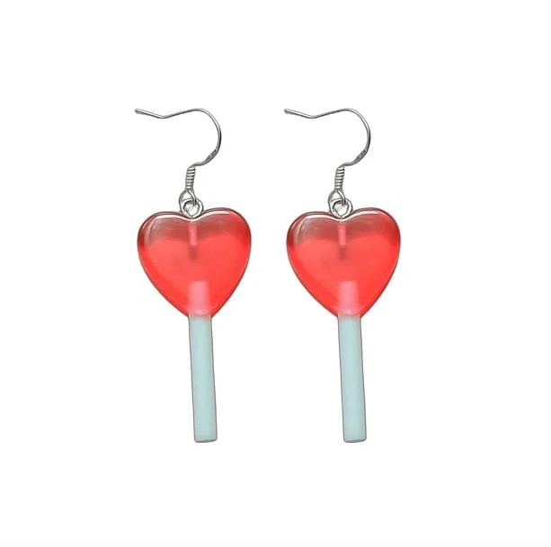 Kawaii Lollipop Earrings — view 2 Kawaii Lollipop Earrings — view 2
