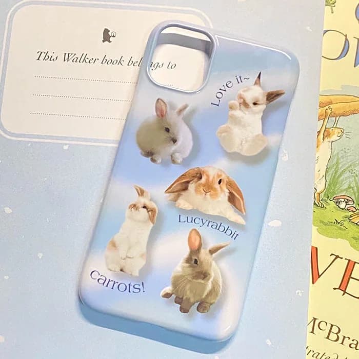 Lucky Rabbit iPhone Case — view 2 Lucky Rabbit iPhone Case — view 2