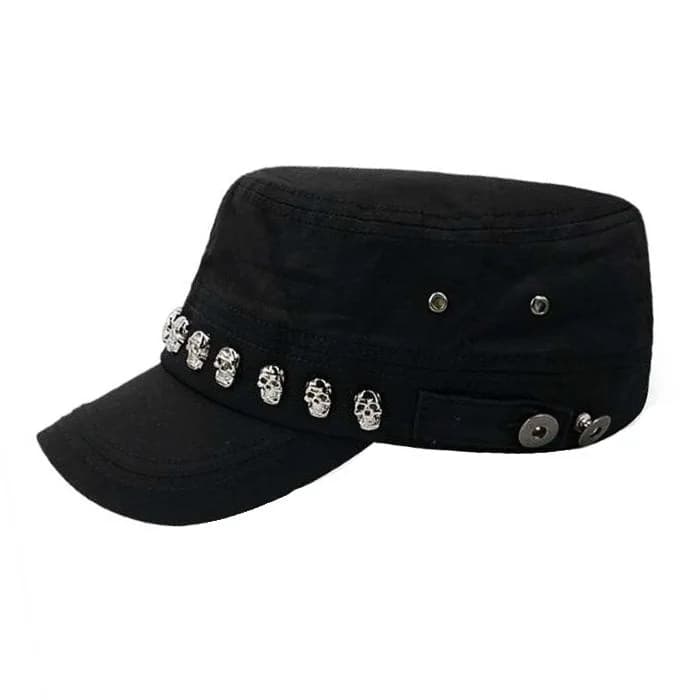 Skull Rivet Cap — view 2 Skull Rivet Cap — view 2