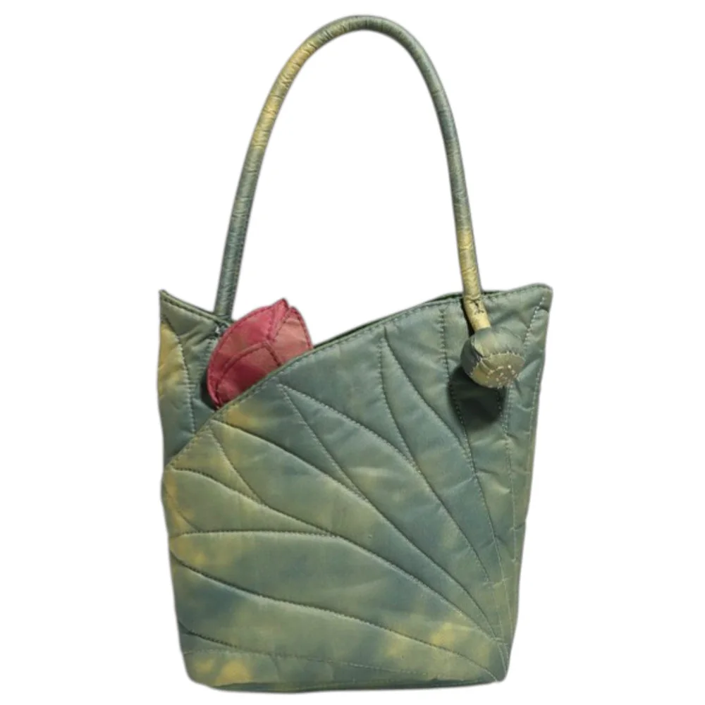 Fairycore Aesthetic Lotus Leaf Bag — view 1 Fairycore Aesthetic Lotus Leaf Bag — view 1