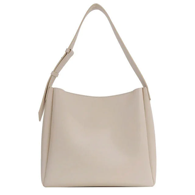 Minimalist Vegan Leather Tote Bag — view 1 Minimalist Vegan Leather Tote Bag — view 1