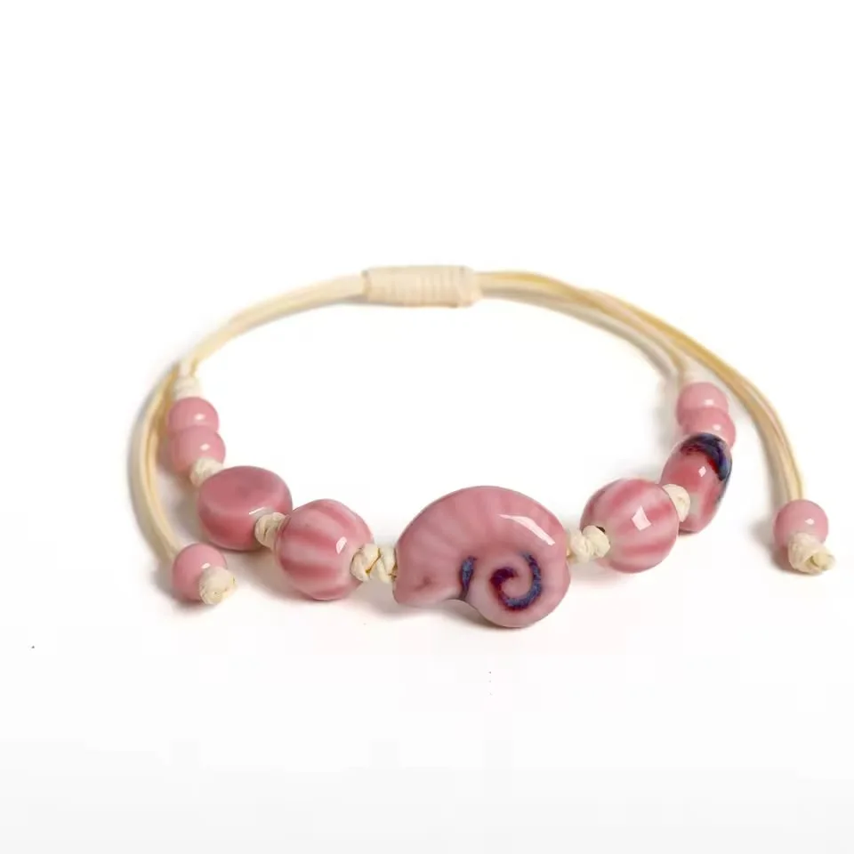 Mermaidcore Shell Bead Bracelet — view 2 Mermaidcore Shell Bead Bracelet — view 2