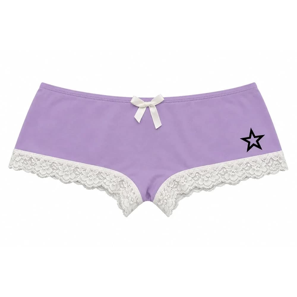 Star Child Lace Micro Shorts — view 2 Star Child Lace Micro Shorts — view 2