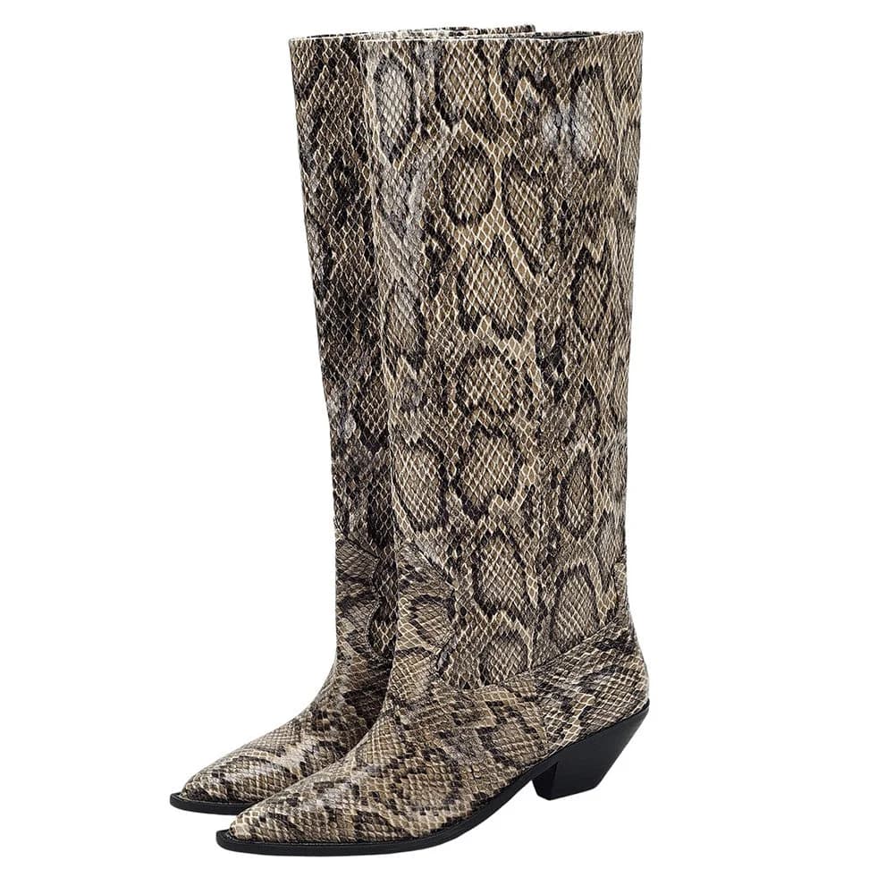 Wild Aura Snake Boots — view 1 Wild Aura Snake Boots — view 1