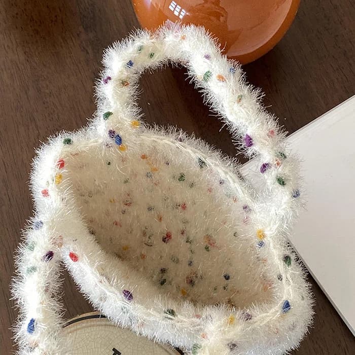 Crochet Mini Bag — view 2 Crochet Mini Bag — view 2