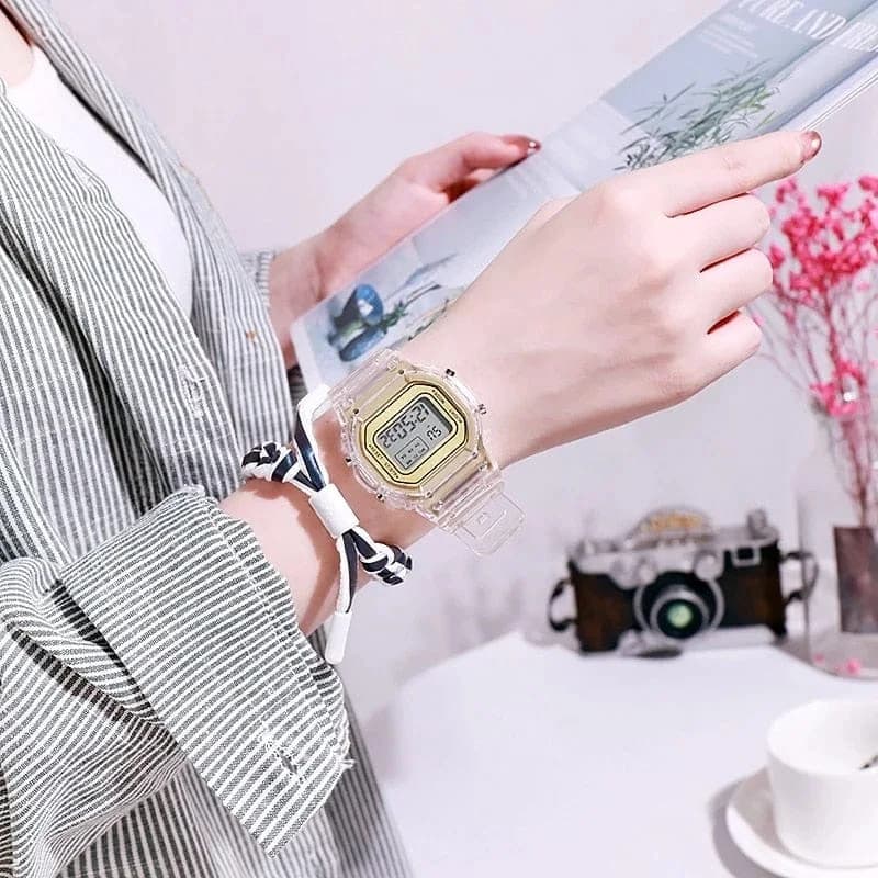 Cute Pastel Digital Watch — view 2 Cute Pastel Digital Watch — view 2
