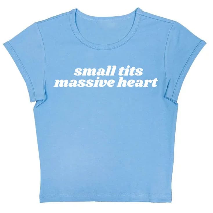 Massive Heart Crop Top — view 1 Massive Heart Crop Top — view 1
