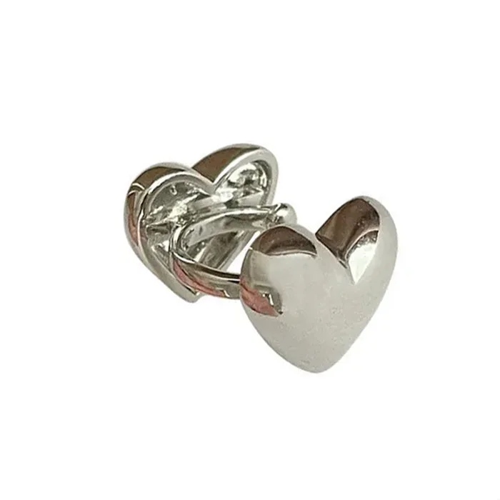 Minimalist Heart Ear Cuff — view 1 Minimalist Heart Ear Cuff — view 1